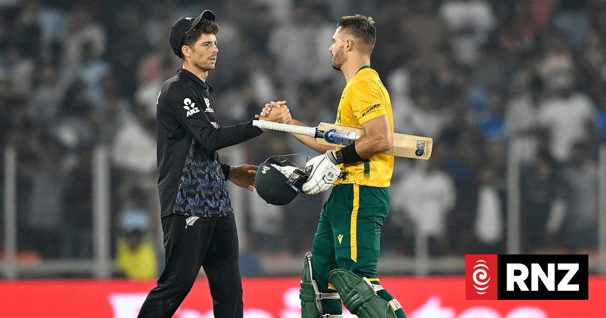 Blackcaps defeated by South Africa at T20 World Cup