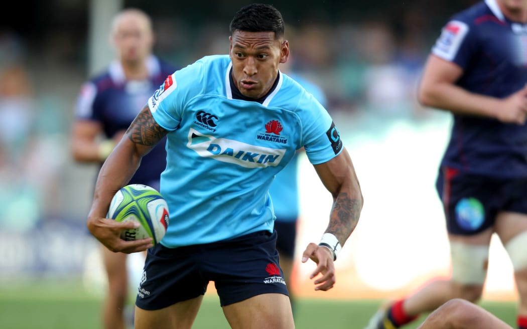 NSW Waratahs fullback Israel Folau