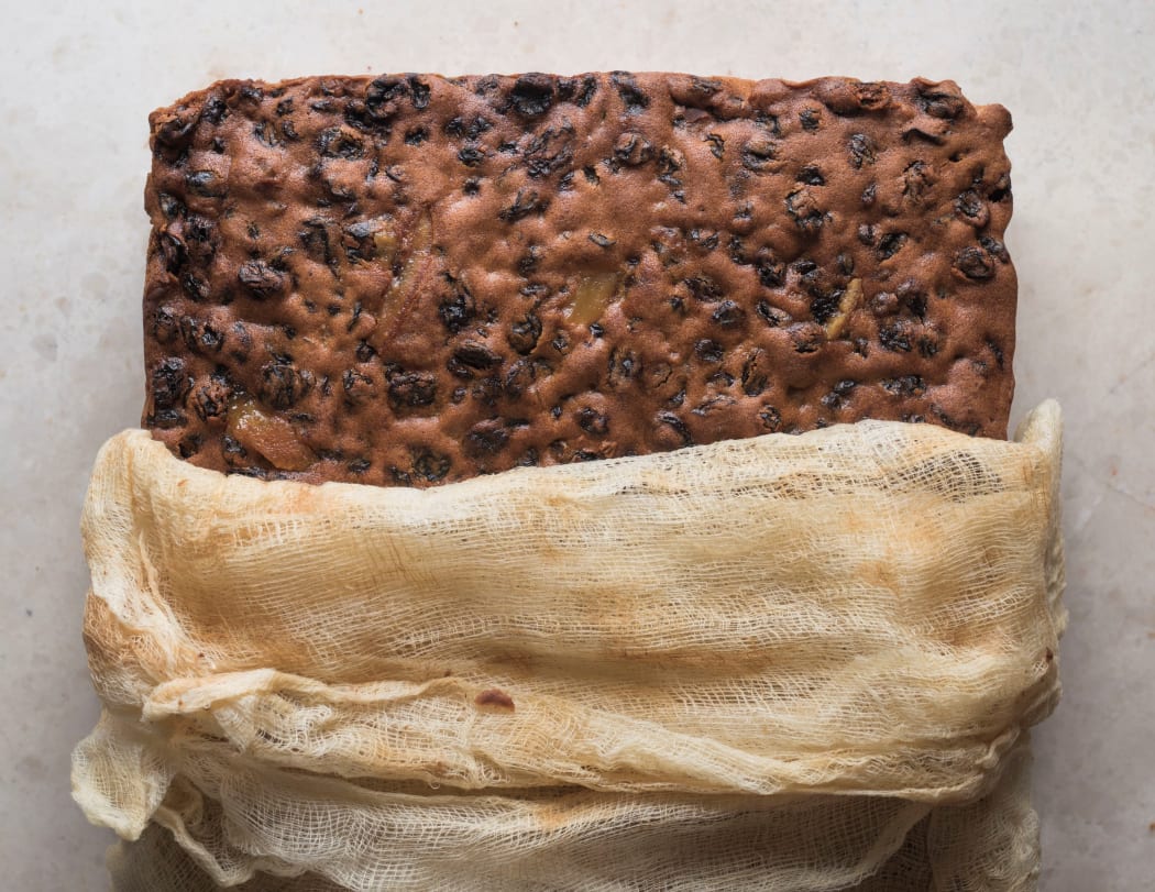 Picnic Fruit Cake (Christmas Cake)