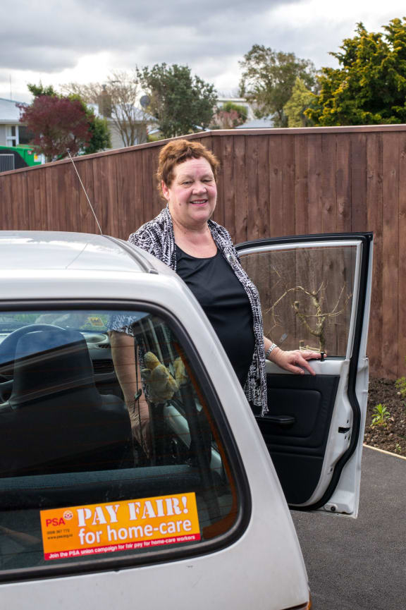 Christchurch community support worker Jenny Goodman.