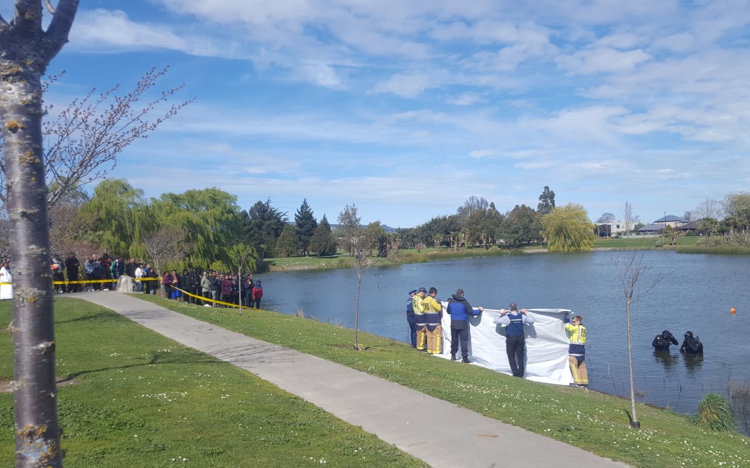 Police have recovered the bodies of a 26-year-old man and a 31-year-old woman from the lake.