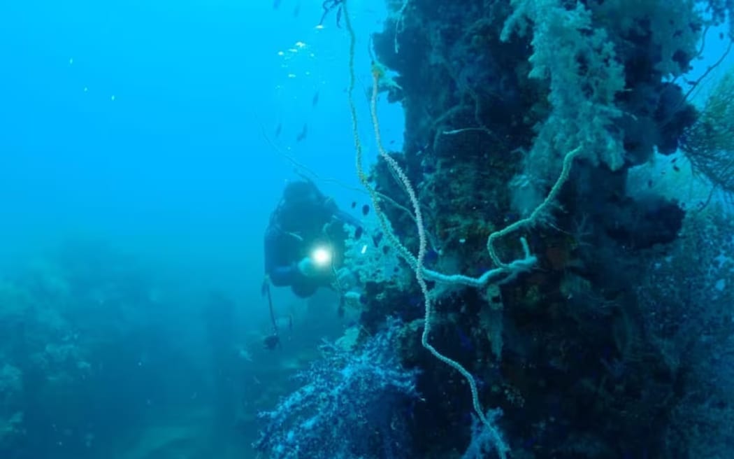 Ranger Walter dives frequently in Chuuk Lagoon. (Supplied: Ranger Walter)