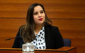 Renae Maihi in cour.
It relates to a petition by film maker Renae Maihi, who called for Sir Robert's knighthood to be revoked after he said that Waitangi Day should be replaced with Māori Gratitude day in an NBR column in 2018.