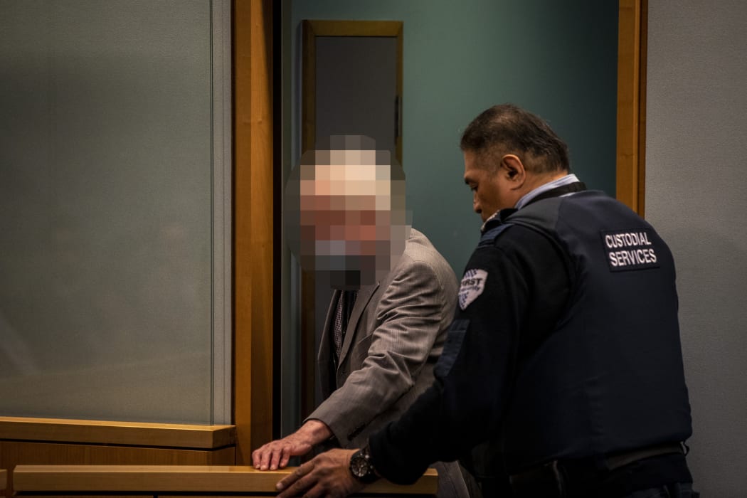 *********************SUPPRESSION APPLIES*******************************************
Businessman appears at Auckland High Court for sentencing.
27 May 2021 New Zealand Herald photograph by Michael Craig
