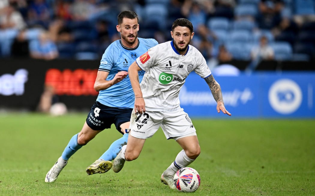 Jake Brimmer of Auckland FC.