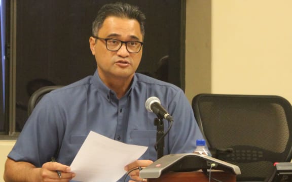 American Samoa's Lieutenant governor Talauega Eleasalo Ale.