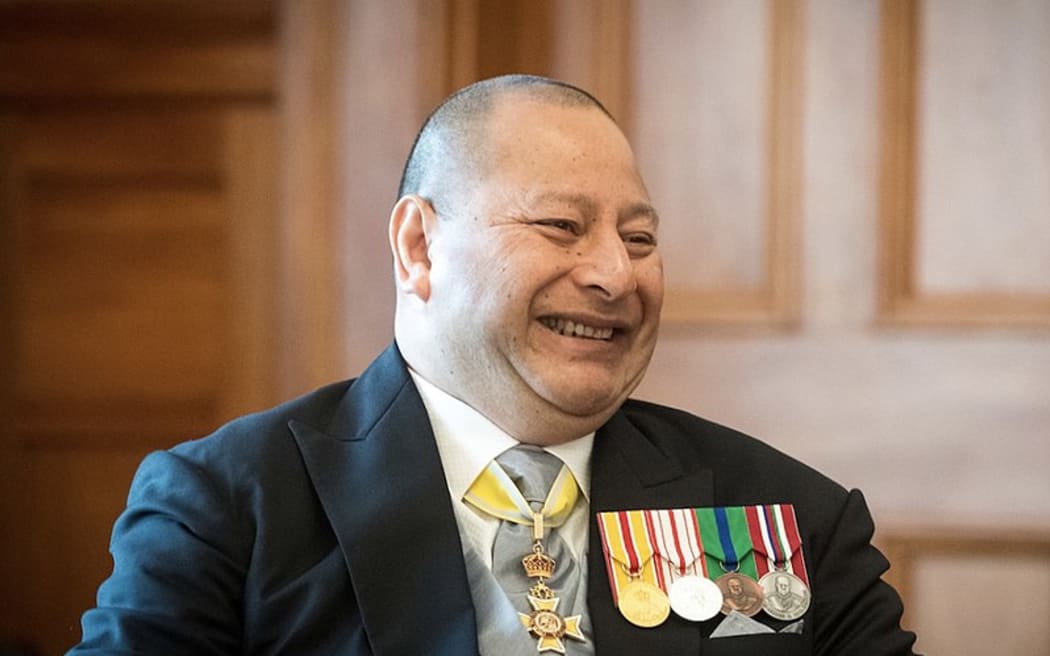 WELLINGTON, NEW ZEALAND - March 27: The visit by the King of Tonga to Government House March 27, 2019 in Wellington, New Zealand. (Photo by Mark Tantrum/ http://marktantrum.com)