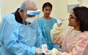Fiji's Prime Minister Frank Bainimarama opened the country's first facility capable of testing for the coronavirus.
