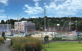 An artist's impression of the proposed Oruku Landing development on Whangārei's Town Basin