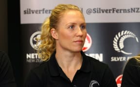 Silver Fern Laura Langman.