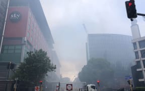 From SkyCity Convention Centre fire
