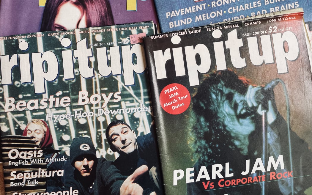 The now defunct Rip It Up covered the music scene in Aotearoa from 1977 until 2015.