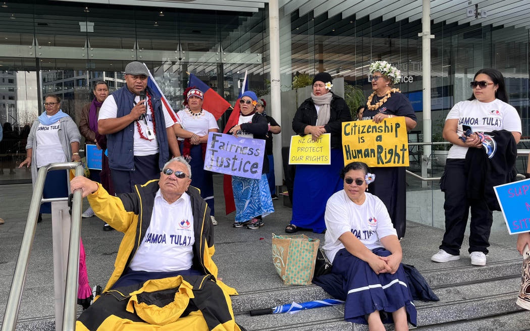 Samoa citizenship rally