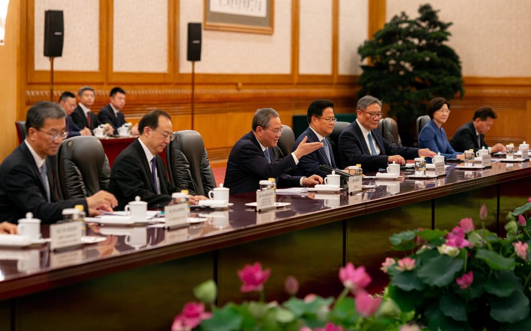 Official welcome ceremony at Great Hall of the People.