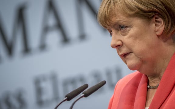 German Chancellor Angela Merkel.