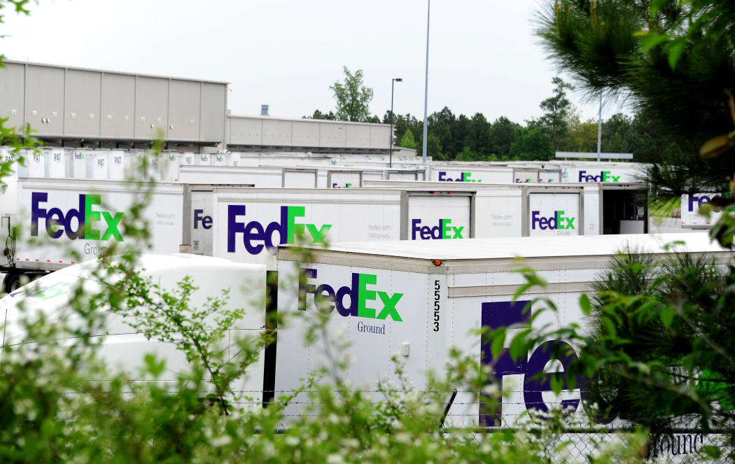 The shooting took place at a FedEx facility in Indianapolis (file picture).