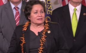 US Congresswoman Aumua Amata Radewagen.