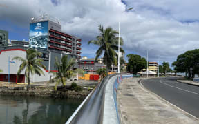 Fiji's capital Suva in the middle of a snap lockdown, 15 May, 2021.