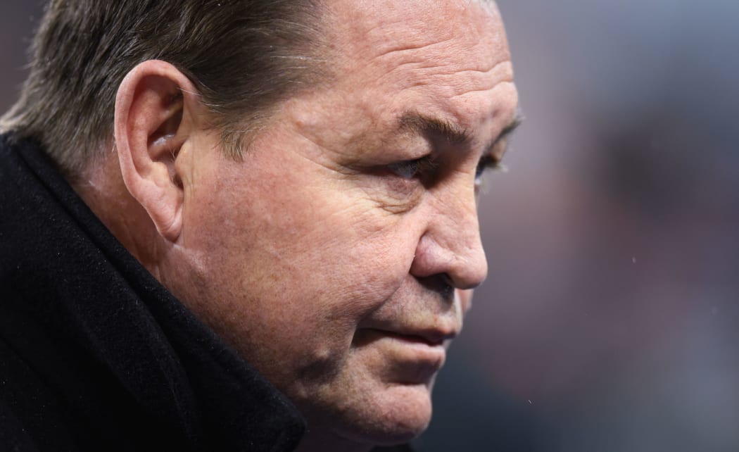All Blacks coach Steve Hansen .
End of Year Northern Tour - France v All Blacks 2017.