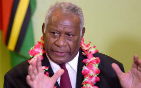 Vanuatu President, Baldwin Lonsdale.