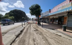 Damage in Wairoa following Cyclone Gabrielle.