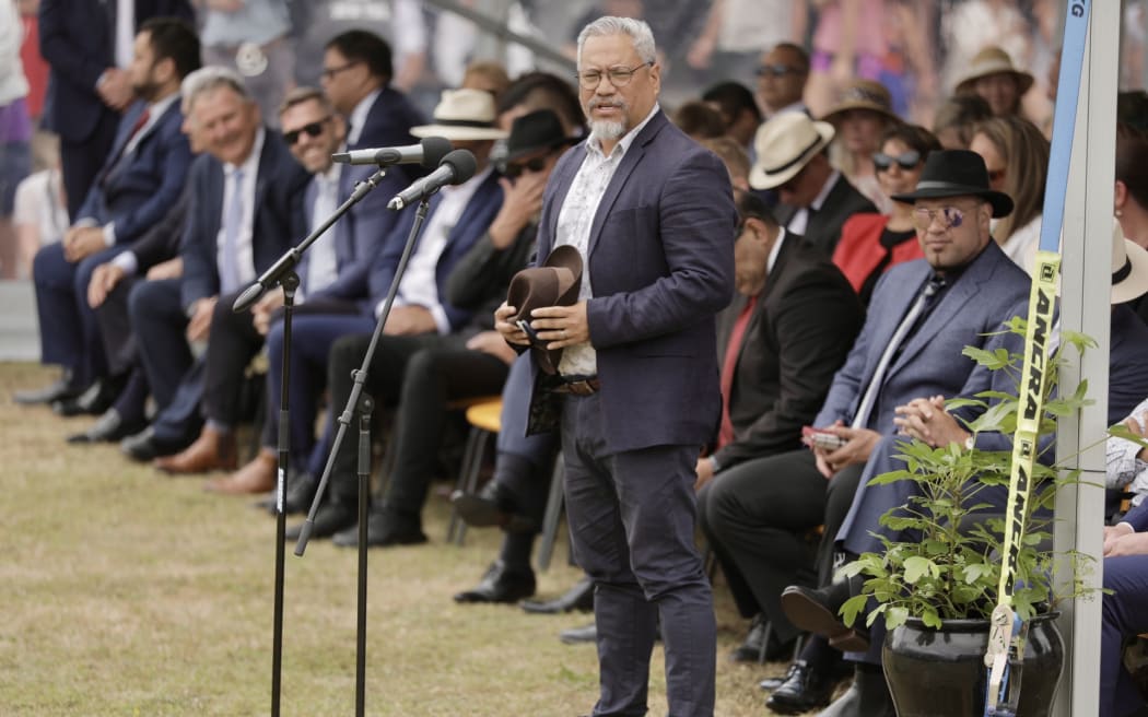 Speaking at Rātana, Green MP Teanau Tuiono said the fight had just begun to stop the Treaty Principles Bill.