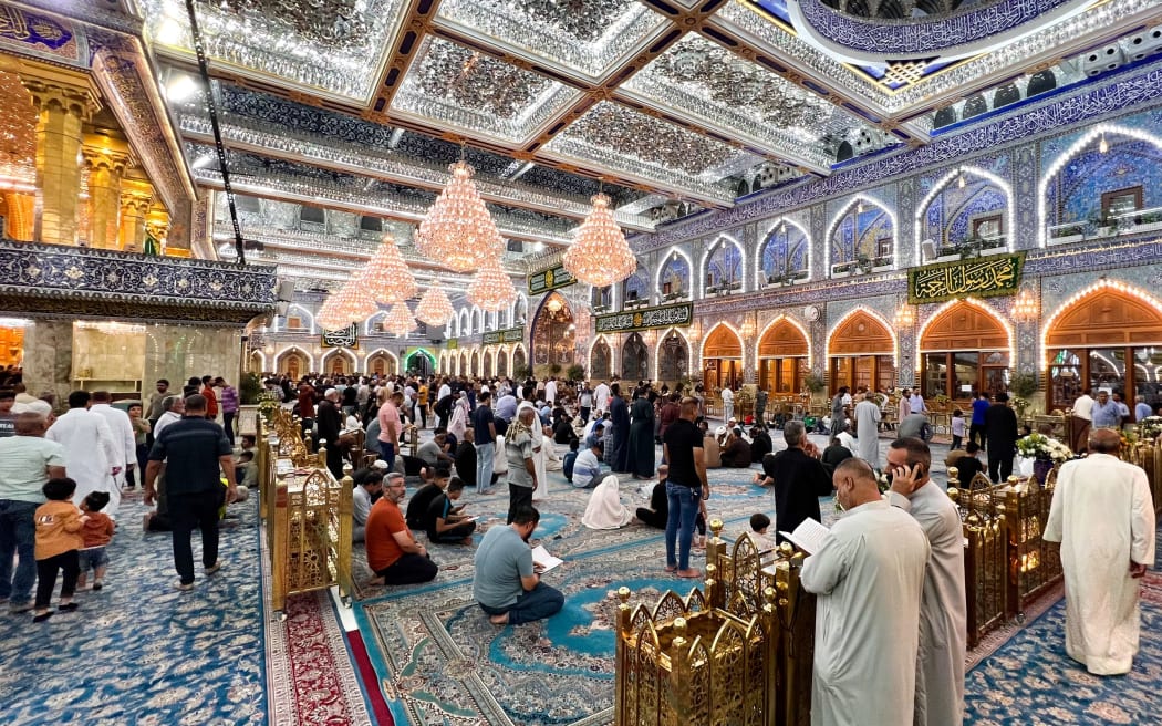Newenham took her all-female group to Karbala, one of the holiest shrines in Shia Islam.