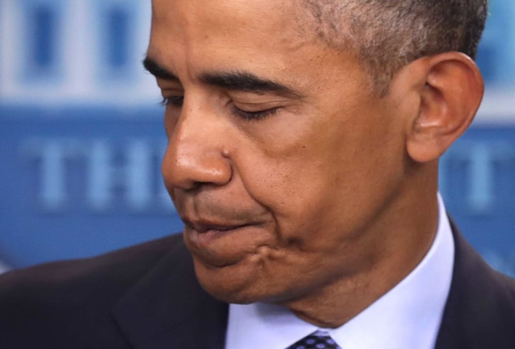 US President Barack Obama makes a statement regarding the Orlando mass shooting on June 12, 2016.