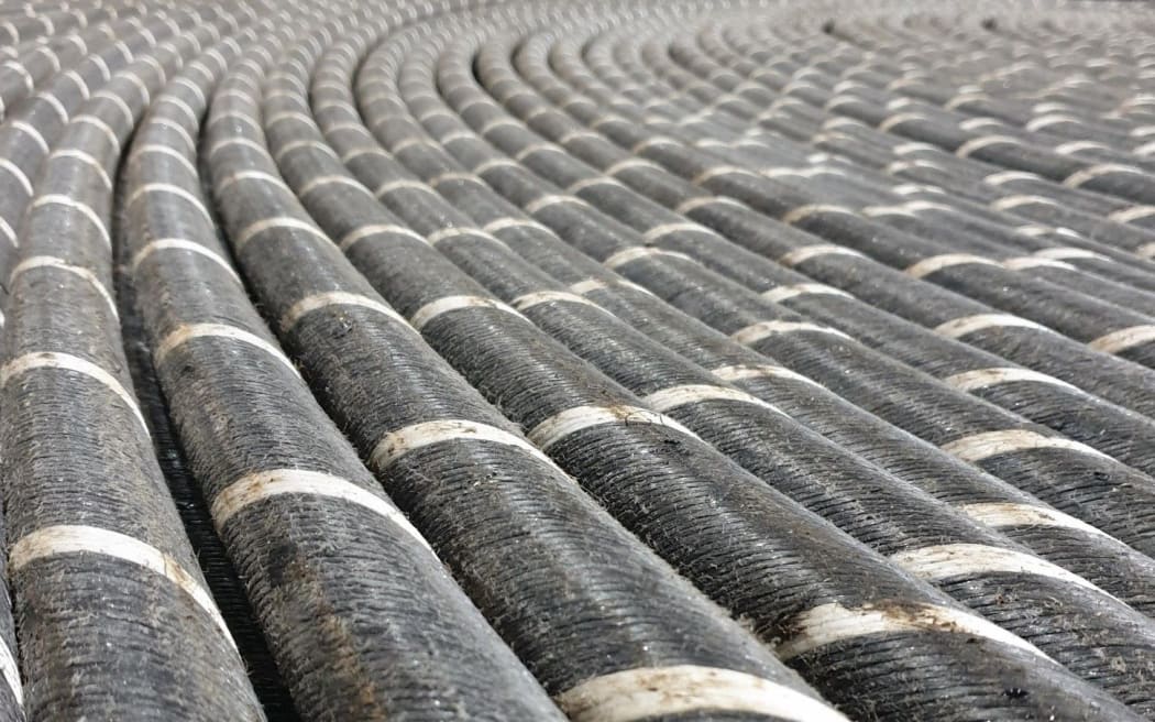 Completed sections of the Manatua Cable.