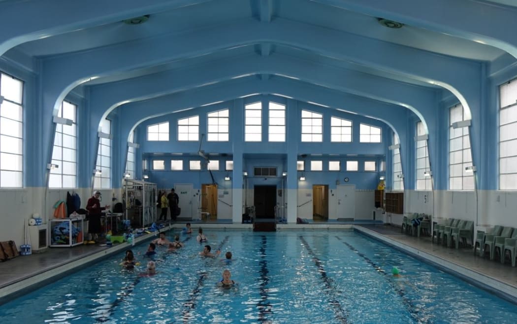 The pool is housed in a heritage-listed building.