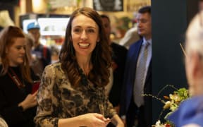 Labour Party leader Jacinda Ardern campaigning in Riverside, Christchurch, on 24 September, 2020.