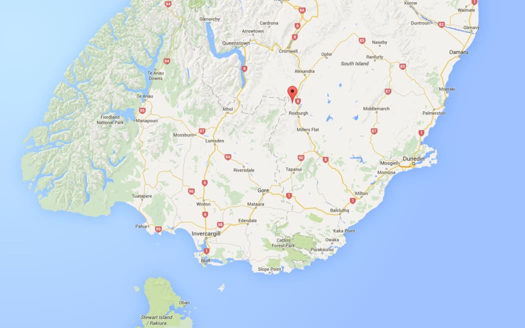 The 36 motorists are trapped on an isolated road off State Highway 8.