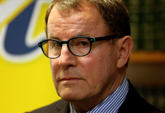 John Banks announcing he will stand down as ACT leader.