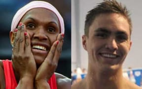 Toea Wisil and Brandon Schuster.