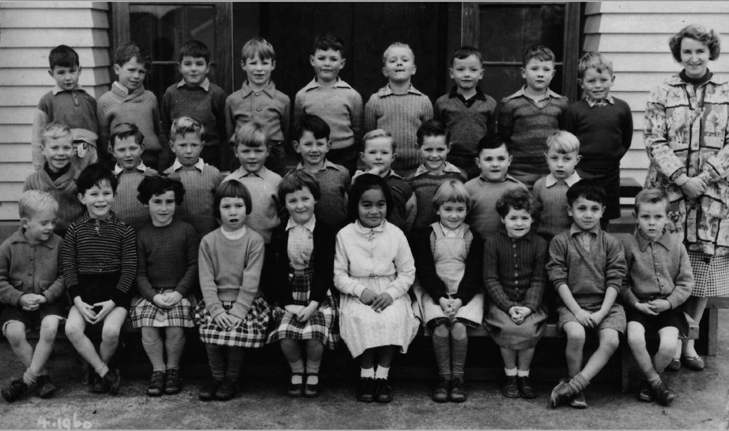 Ron Mark School Photo 1960 (Front Row, 2nd from the right)