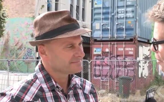 Firefighter returns to CTV site for first time since quake