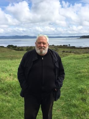 Dave Veart at Otuataua Stonefields Historic Reserve
