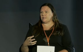 NZME's Miriyana Alexander at He Whenua Taurikura.