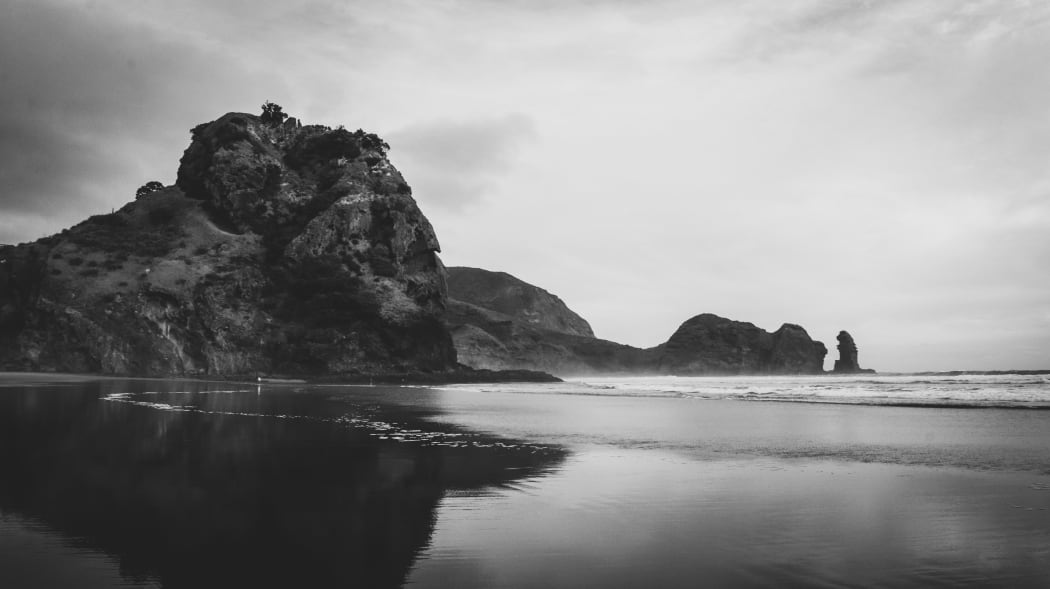 Piha, west of Auckland.