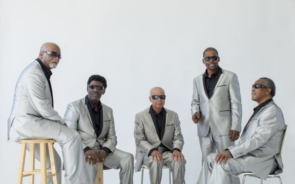 The Blind Boys of Alabama (Jimmy Carter centre)