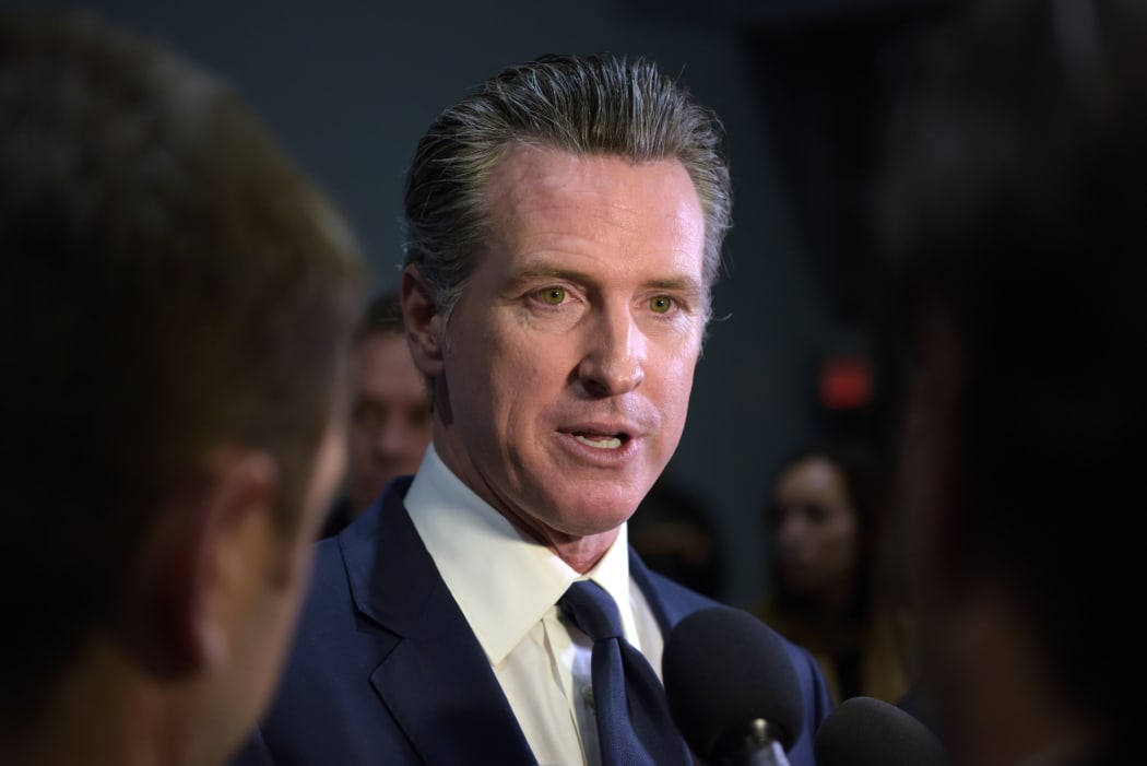 California Governor Gavin Newsom.