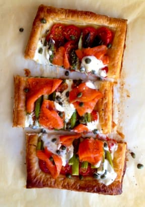 Nadia Lim's salmon tart