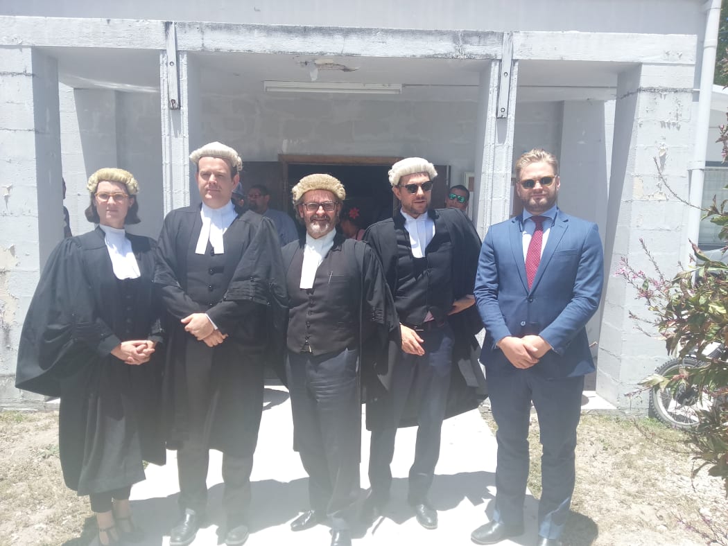 Lawyers, Felicity Graham, Stephen Lawrence, Mark Higgins, Neal Funnell, Christian Hearn