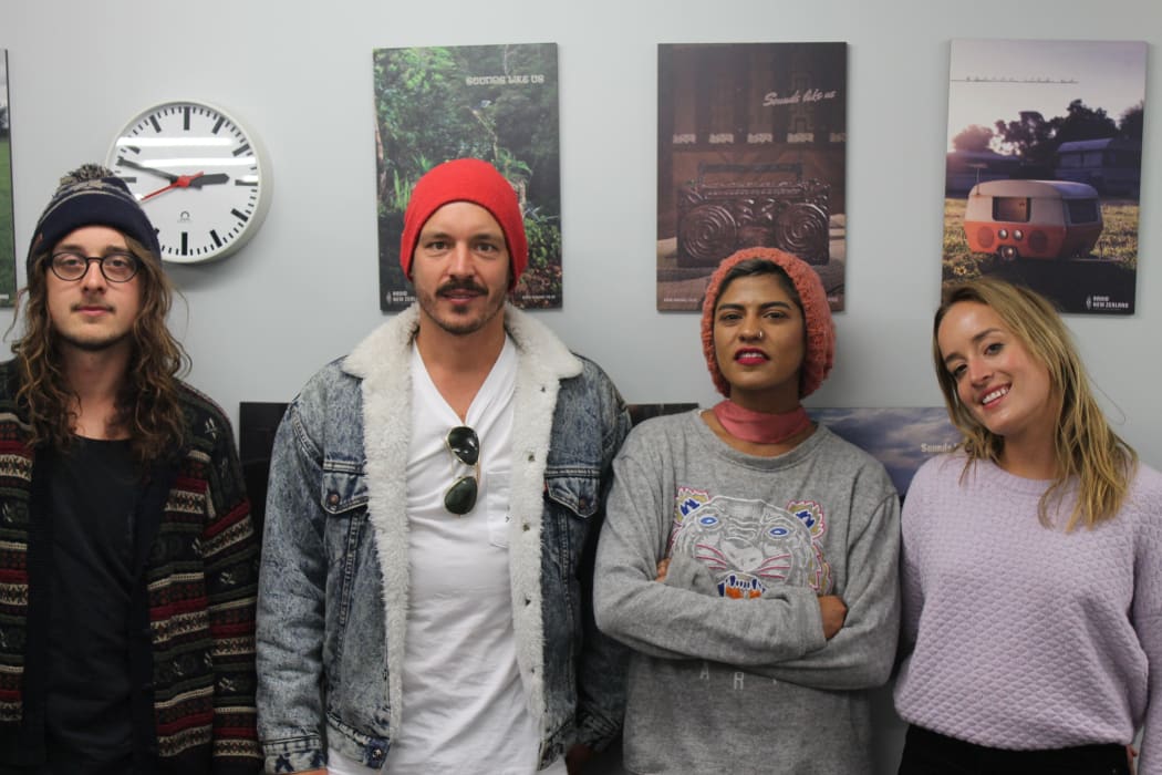 Tigertown's Alexi Collins, Chris Collins, Charlie Collins and Elodie Collins