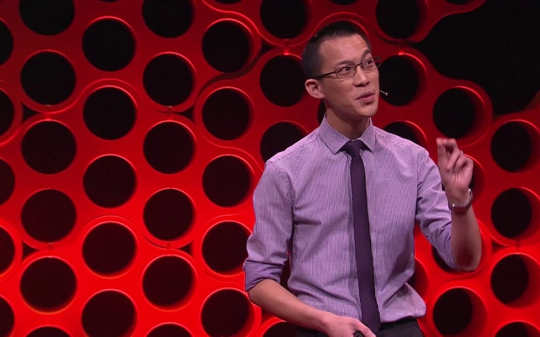 Eddie Woo speaking at Ted X