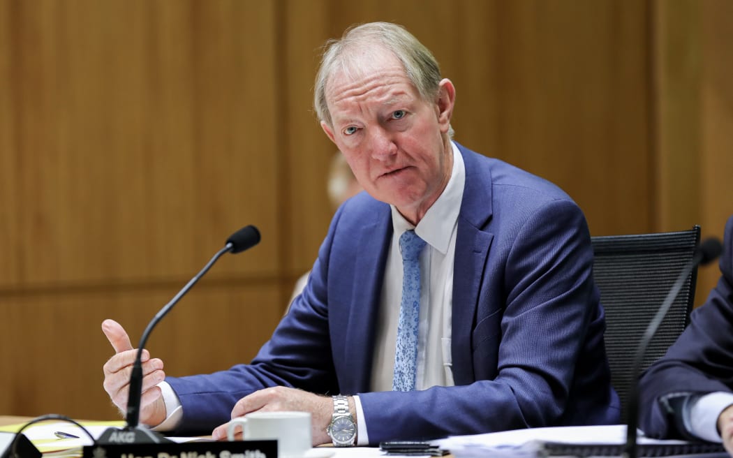 National MP Nick Smith in Committee