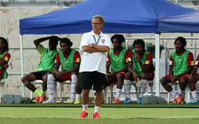 Papua New Guinea coach Flemming Serritslev.