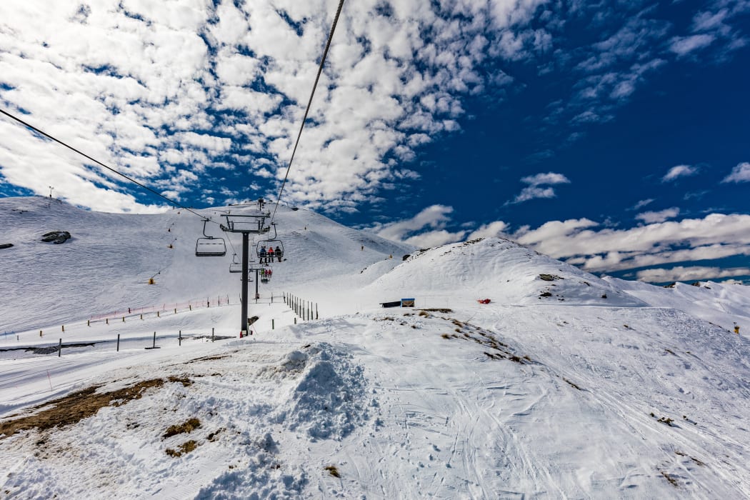 Coronet Peak ski resort, Queenstown.