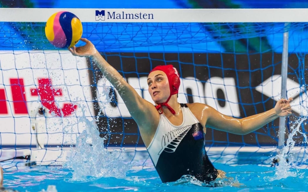 Jessica Milicich of the NZ women's water polo team - the White Caps.