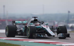 Mercedes F1 driver Lewis Hamilton.